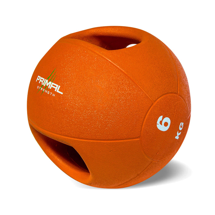 Primal Strength Double Handle Medicine Ball 6kg