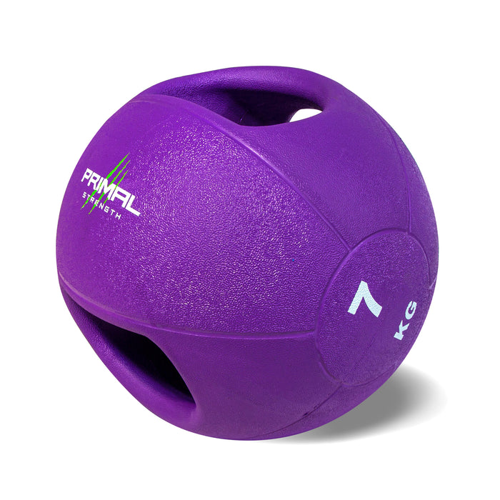 Primal Strength Double Handle Medicine Ball 7kg
