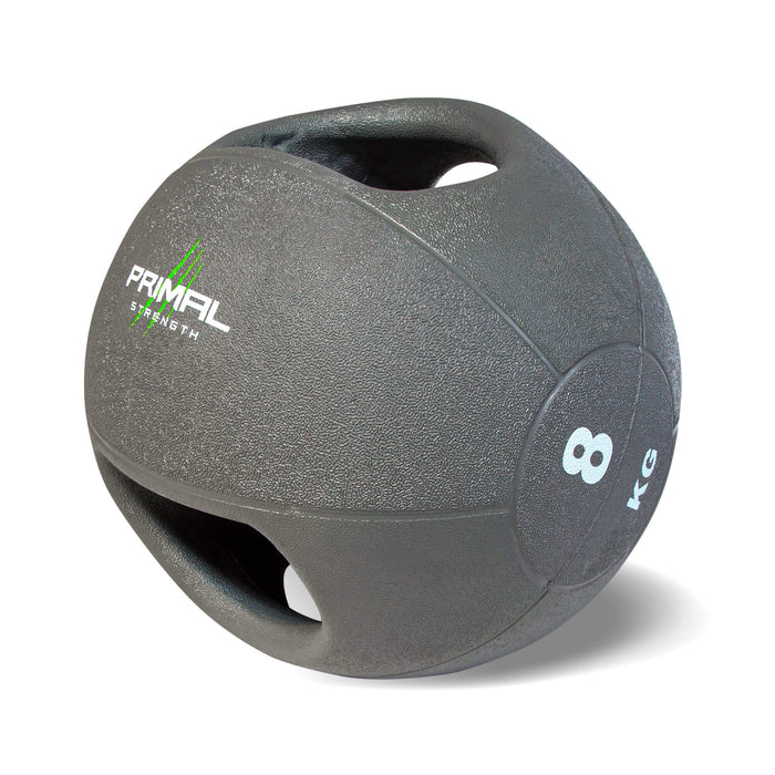 Primal Strength Double Handle Medicine Ball 8kg